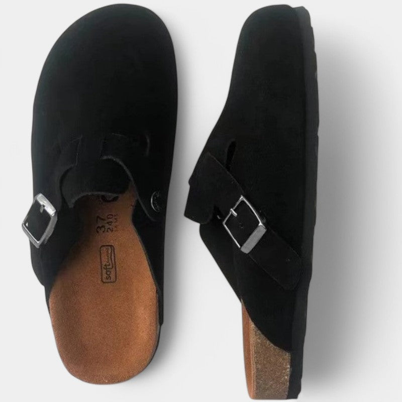 VogeLuxe | Men’s Classic Buckled Slip-On Clogs 4