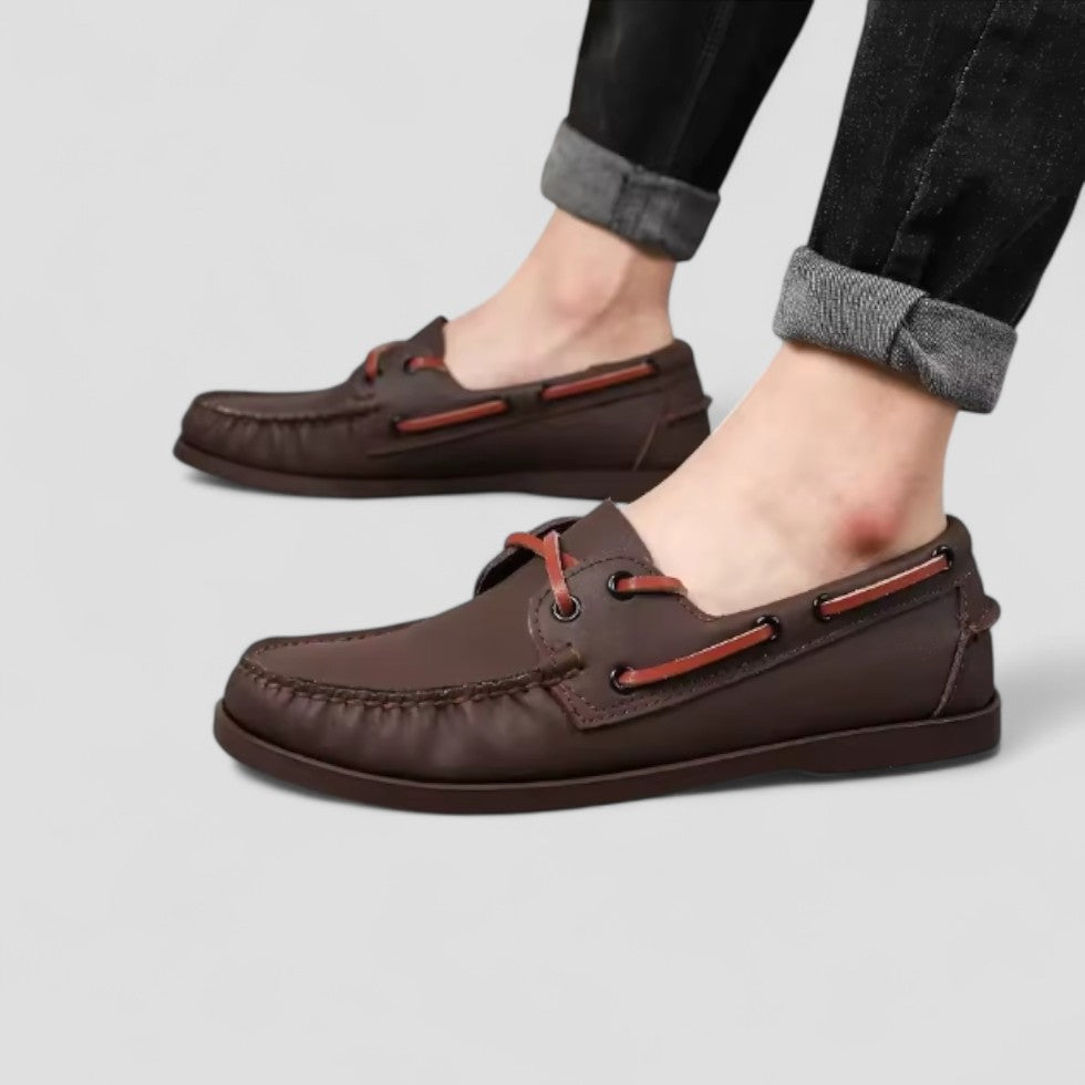 VogeLuxe | Men’s Classic Leather Loafer Shoes 3