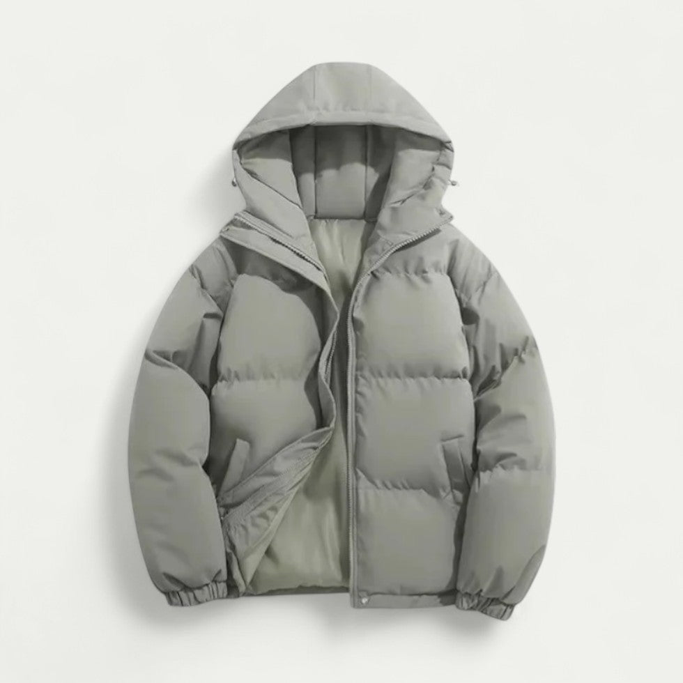 VogeLuxe | Men’s Classic Puffer Hooded Jacket 6