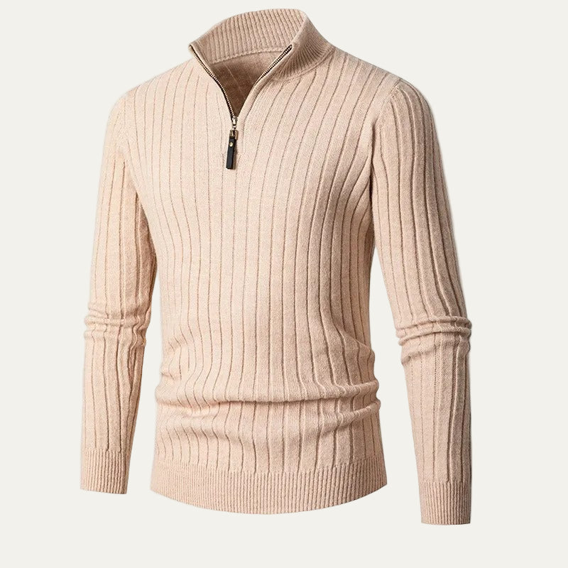 VogeLuxe | Men’s Half-Zip Sweater 8