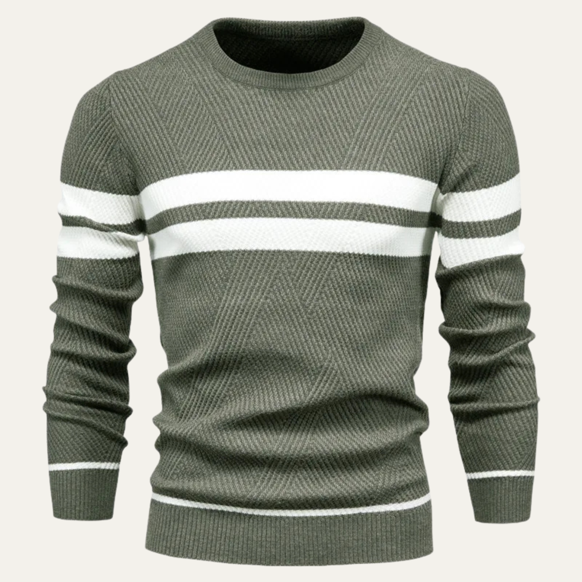 VogeLuxe | Men’s Light Knit Pullover Sweater 3