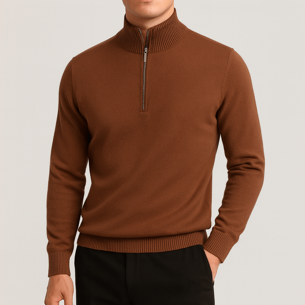 VogeLuxe | Men’s Oversized Turtleneck Sweatshirt 2