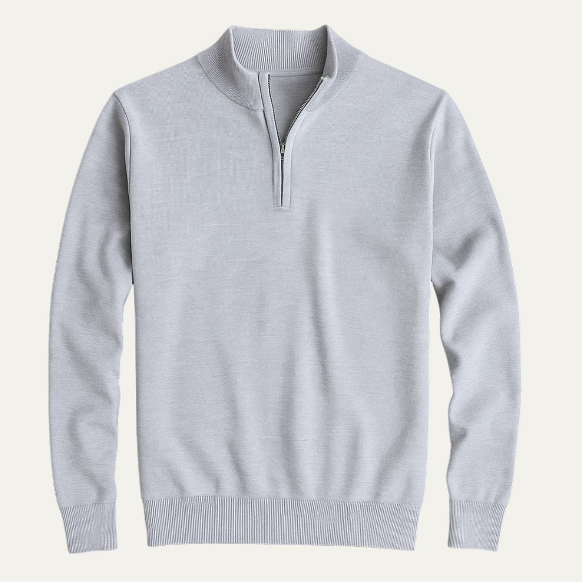 VogeLuxe | Men’s Refined Mock Neck Pullover 9