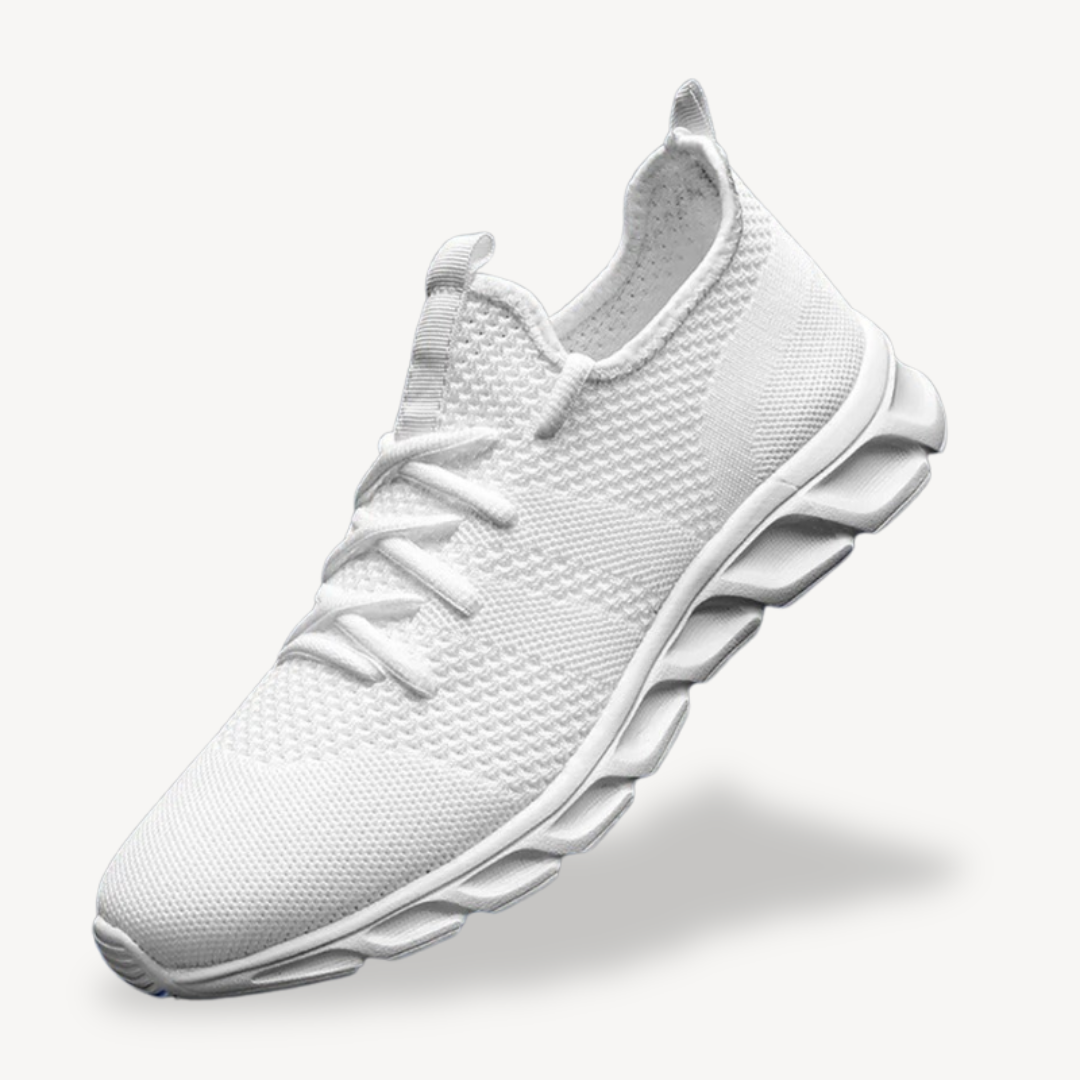 VogeLuxe | Men’s Sculpted Knit Slip-On Sneakers 4