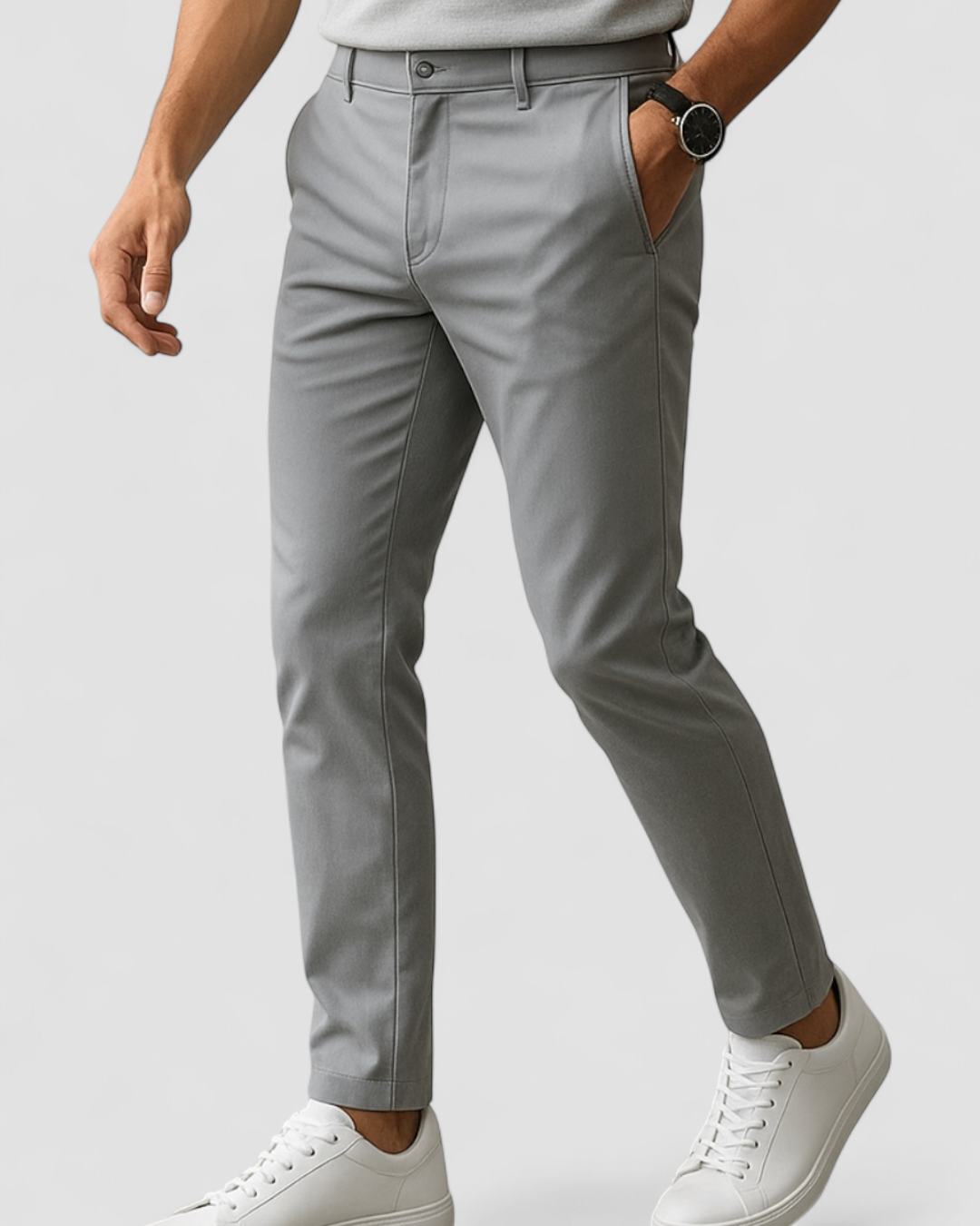 VogeLuxe | Men’s Straight-Leg Casual Chino Pants 7