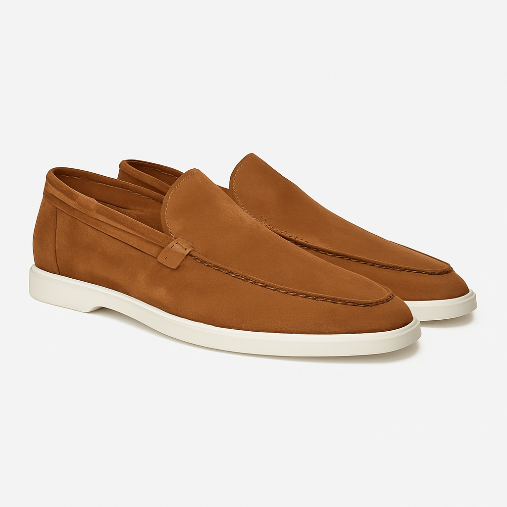 VogeLuxe | Men’s Suede Flat Loafers 12