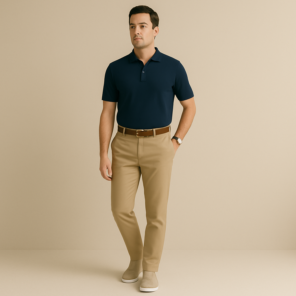 VogeLuxe | Men’s Textured Slip-On Loafers 8