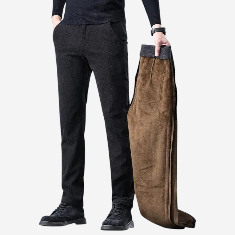 VogeLuxe | Men’s Warm Corduroy Winter Pants 2