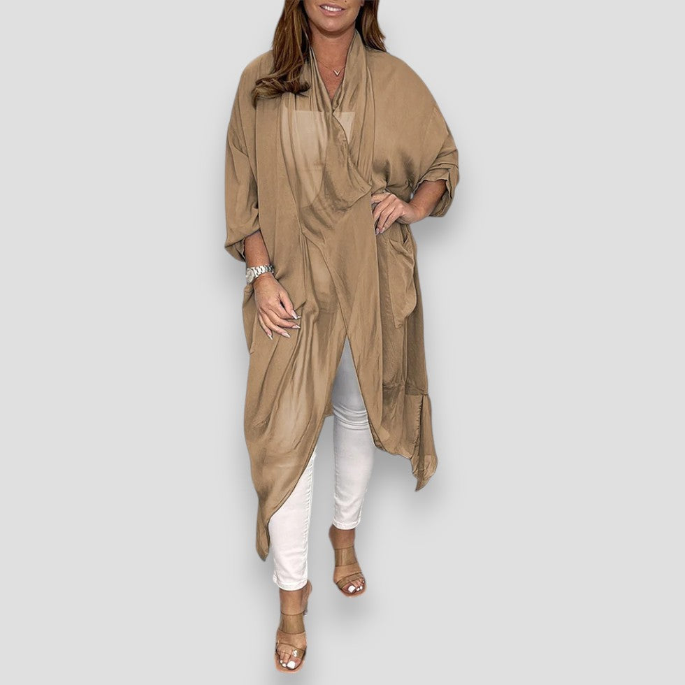 VogeLuxe | Women’s Breezy Asymmetrical Blouse 3