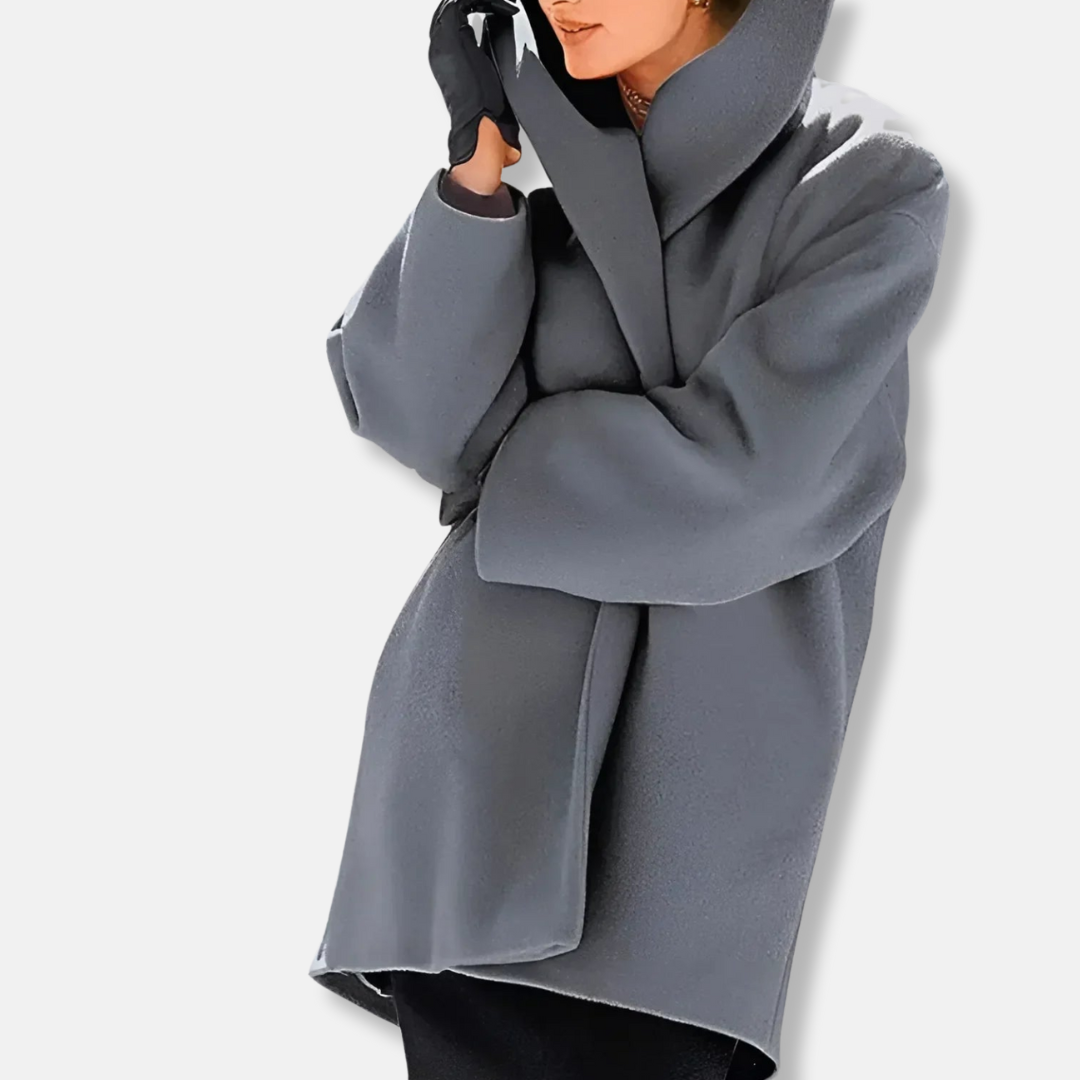 VogeLuxe | Women’s Chic Oversized Cocoon Coat 6