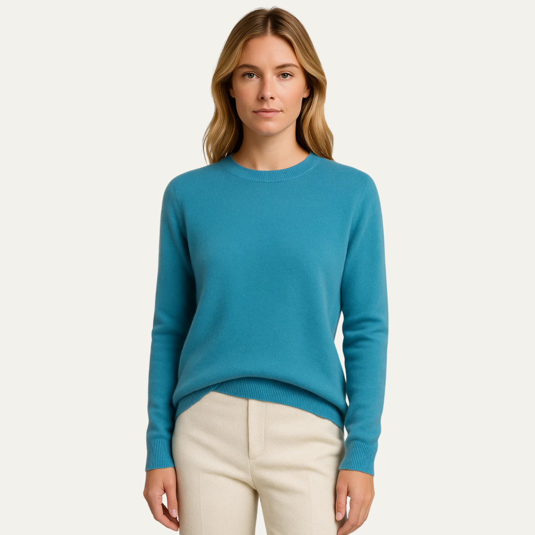VogeLuxe | Women’s Classic Round Sweater 15