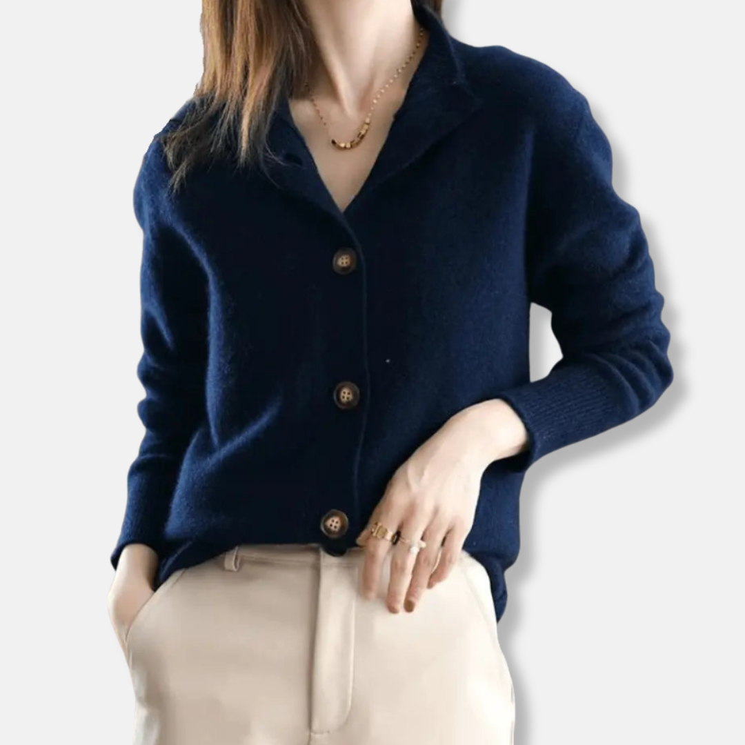 VogeLuxe | Women’s Cozy Cropped Cardigan 5