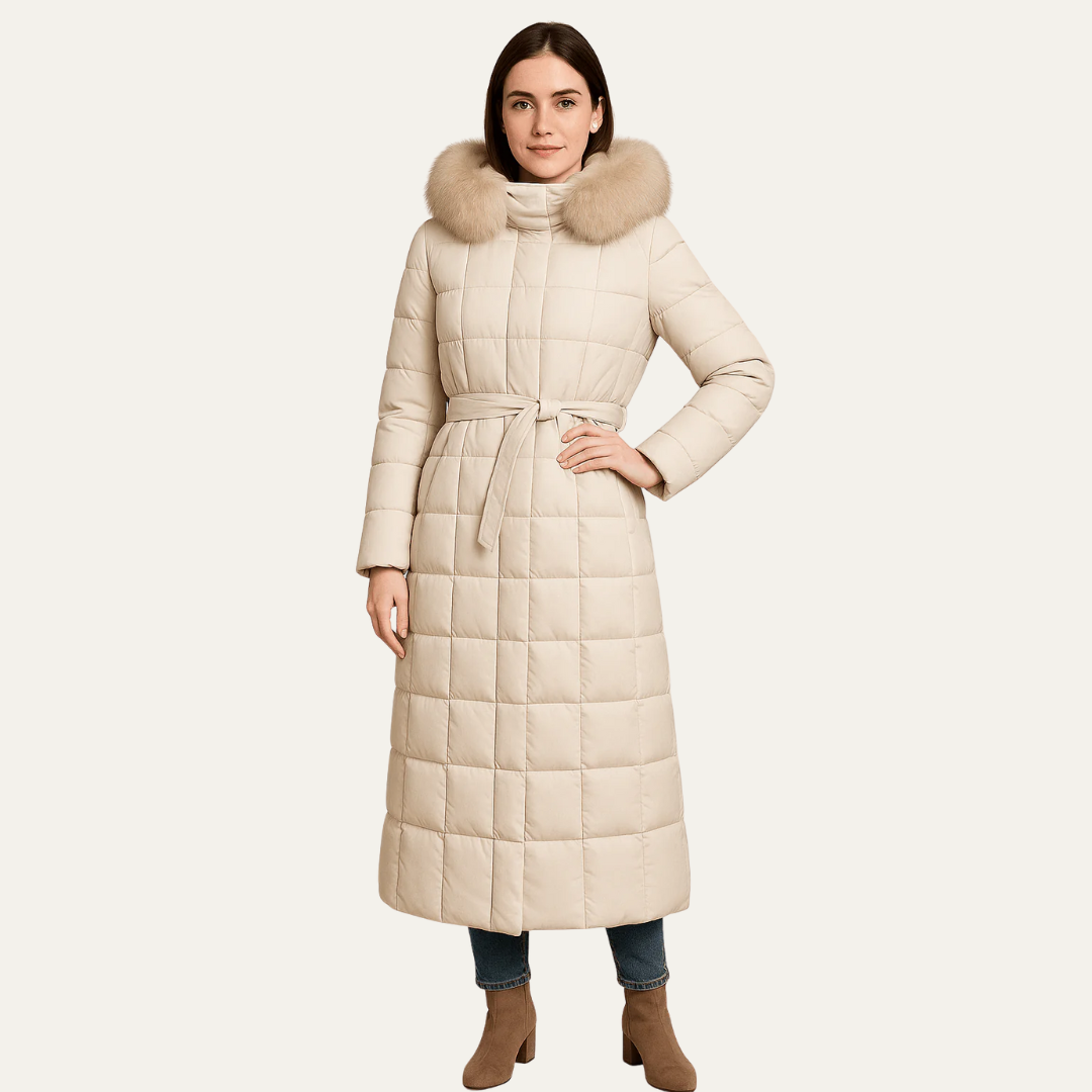 VogeLuxe | Women’s Elegant Maxi Puffer Coat 4