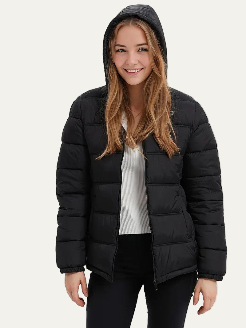 VogeLuxe | Women’s Hip-Length Puffer Jacket 3