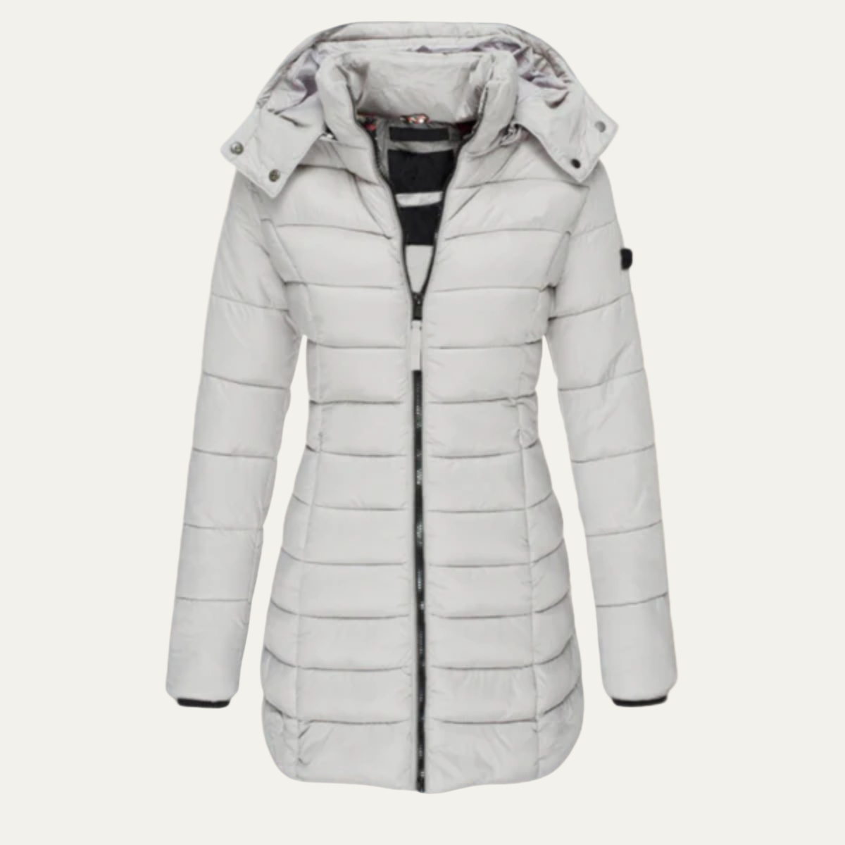VogeLuxe | Women’s Hooded Quilted Puffer Coat 6