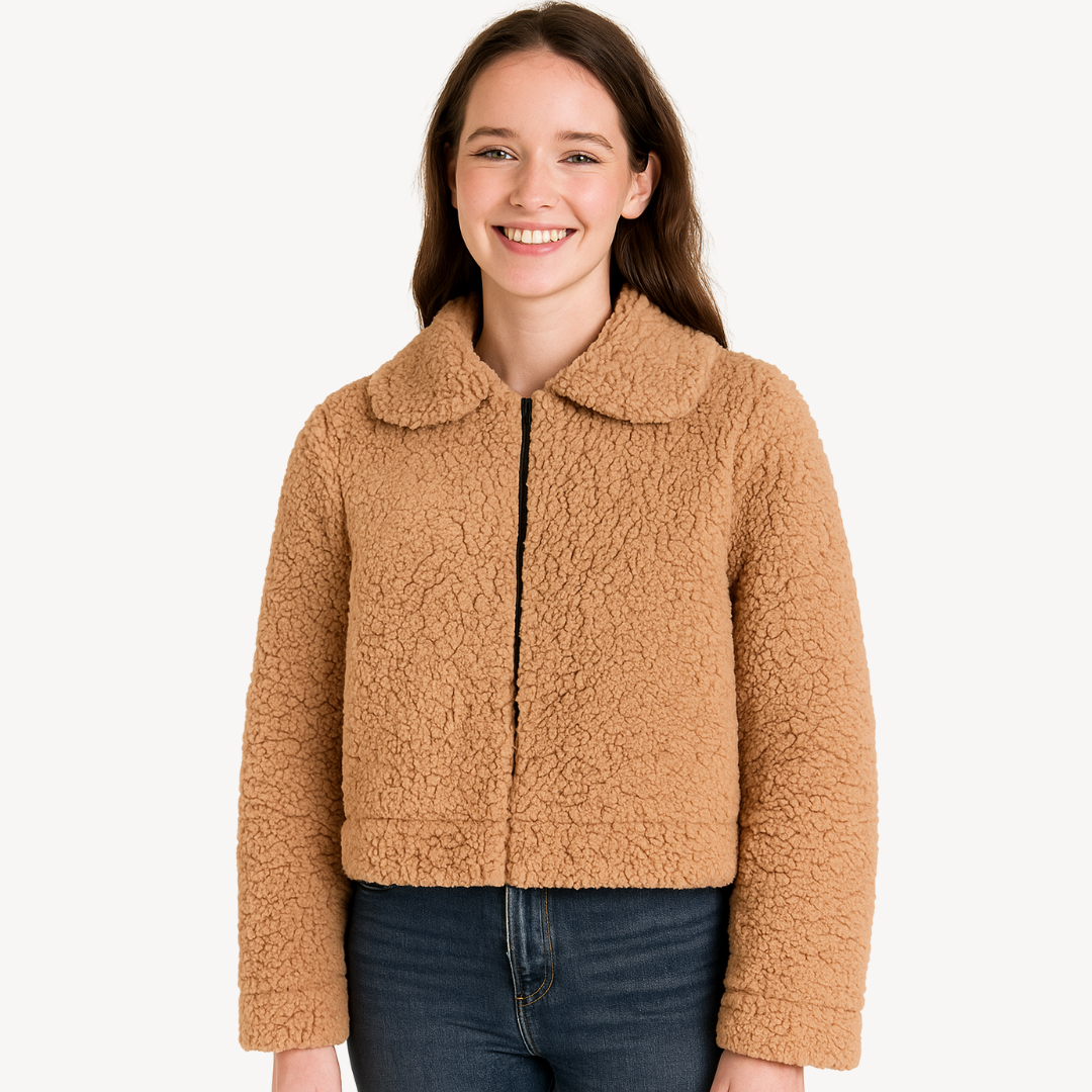 VogeLuxe | Women’s Retro Faux Fleece Coat 2