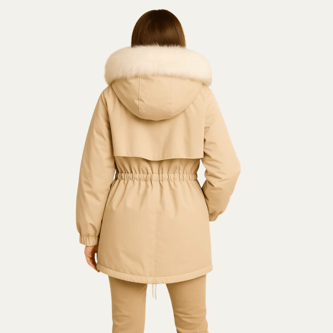 VogeLuxe | Women’s Stylish Hooded Parka Jacket 4