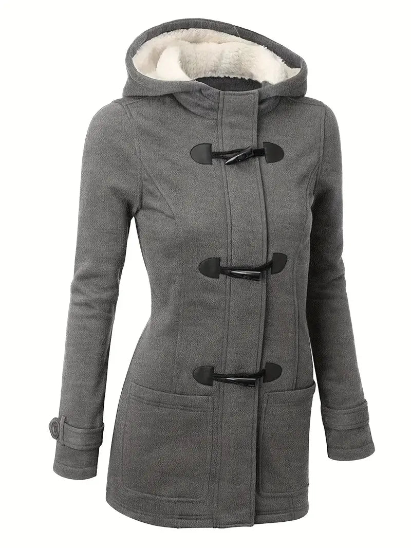 Classic Ladies Wool Overcoat