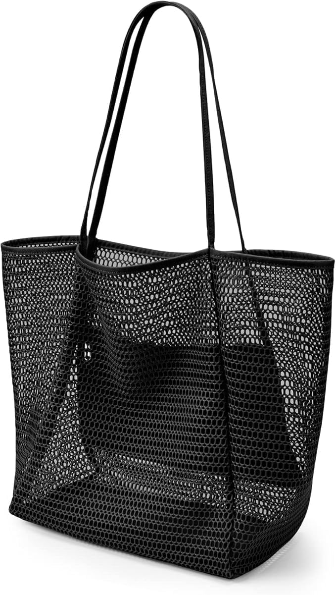 Big Summer Tote Bag Mesh Beach Shopping Bag