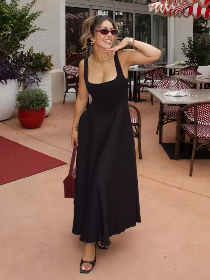 Ladies' Luxury Party Midi Dress