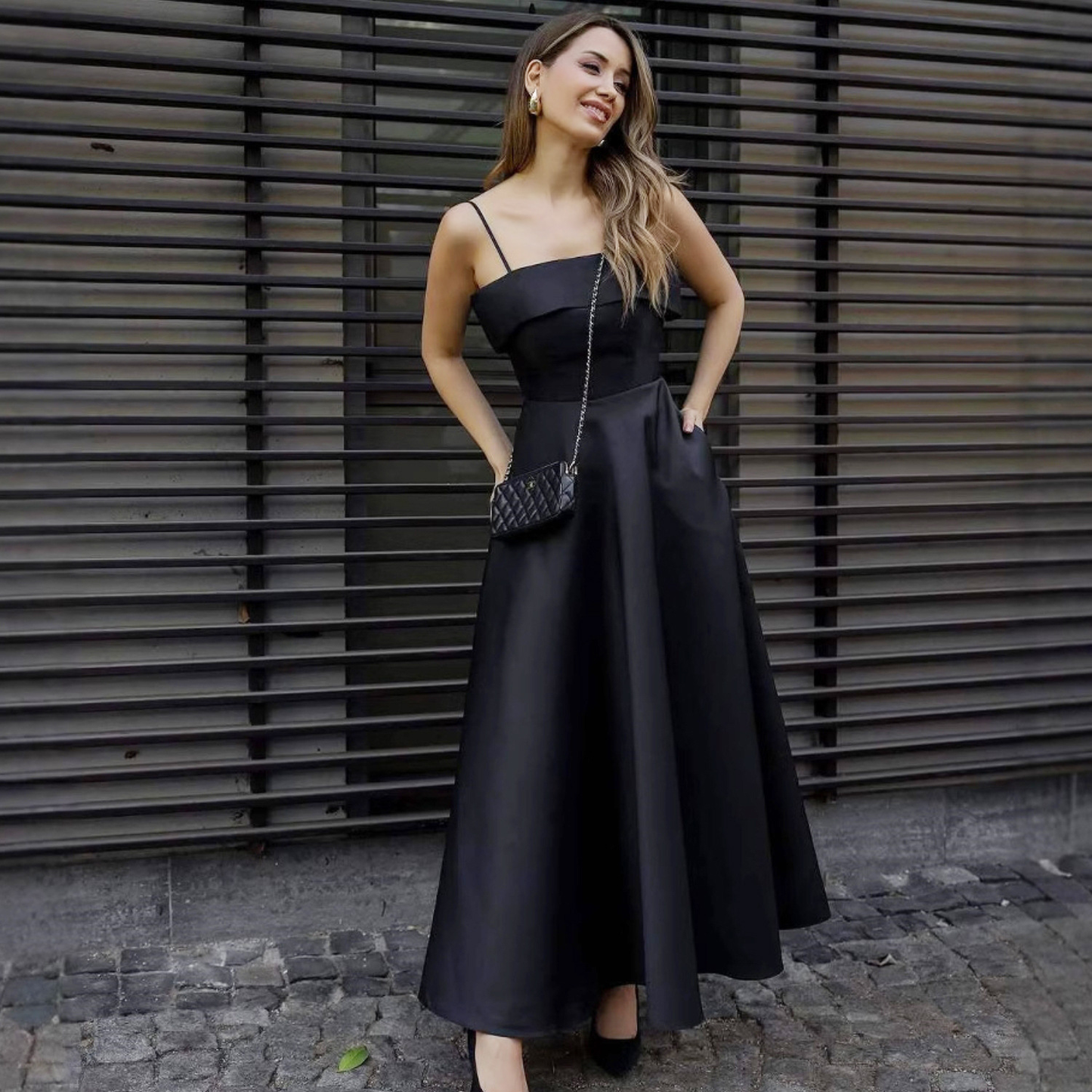 Elegant Long Evening Maxi Dress