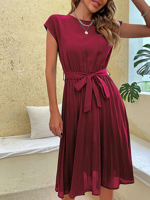 Comfortable Floral Midi Sundress for Women