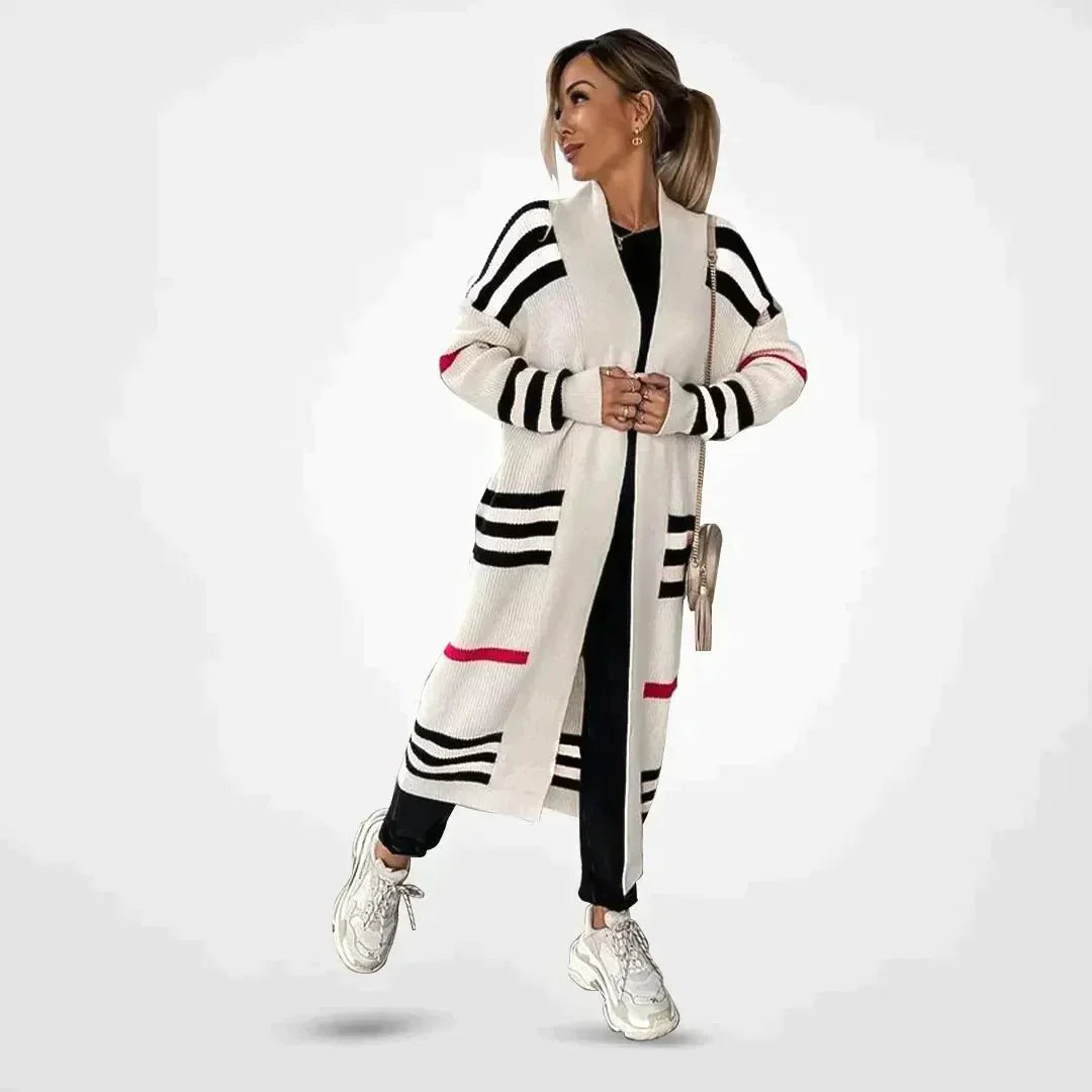 Soft Knitted Ladies Cardigan Sweater