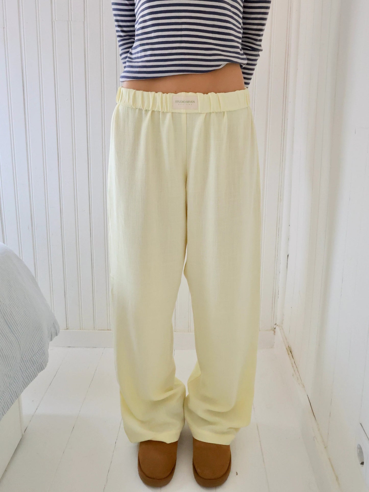 Variant image for Emma Lounge Trousers Womens - Premium Fabric, Relaxed Fit-13