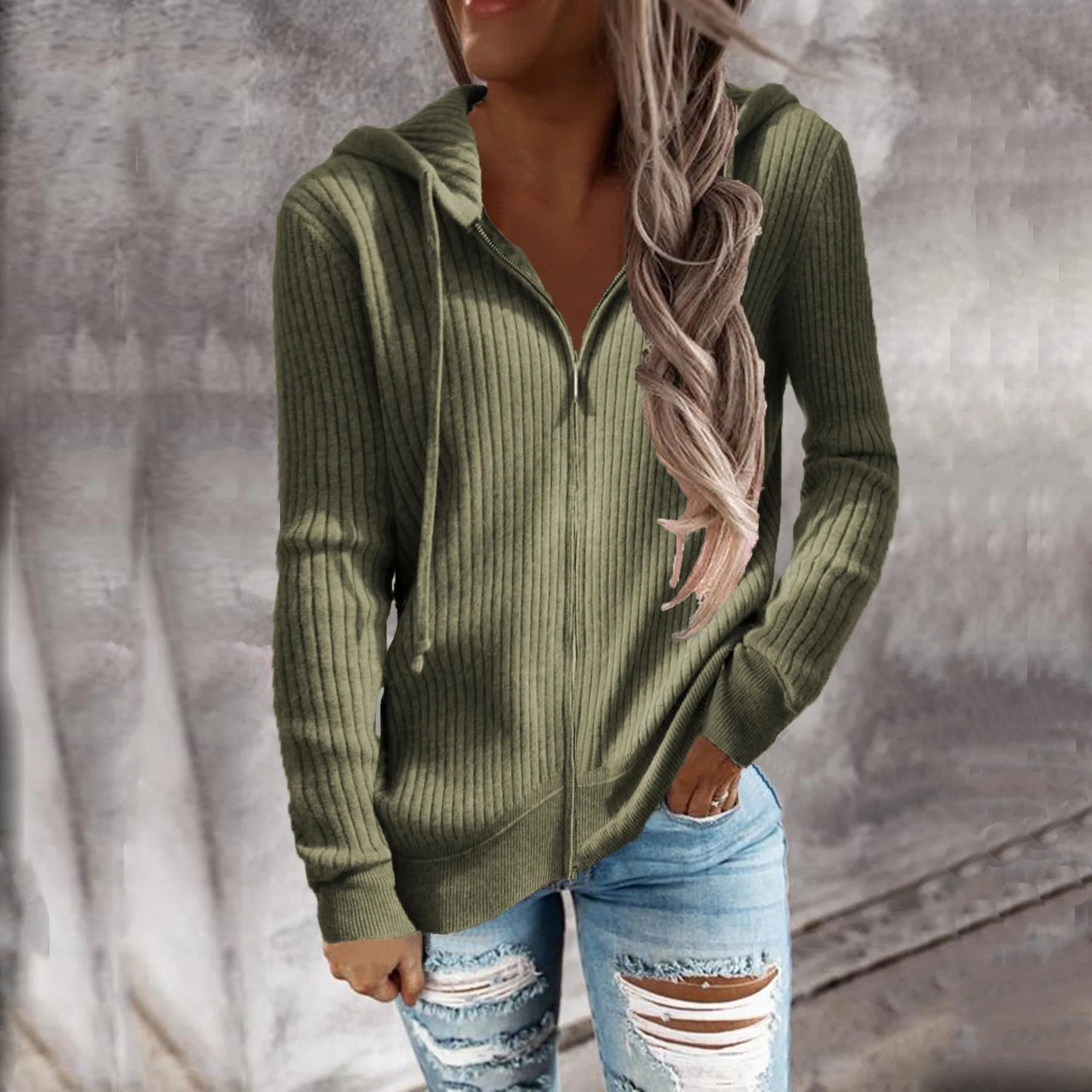 Isabel | Stylish Zip Up Hoodie for Casual Outfits