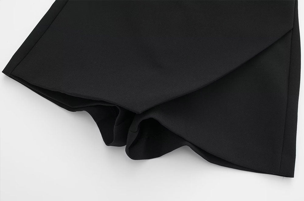 Fashionable Flowy Wrap Skirt
