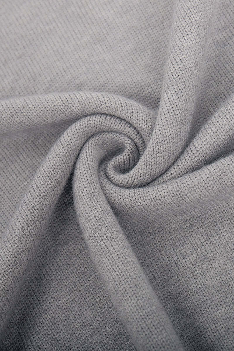 Large Women's Grey Cozy Sweater