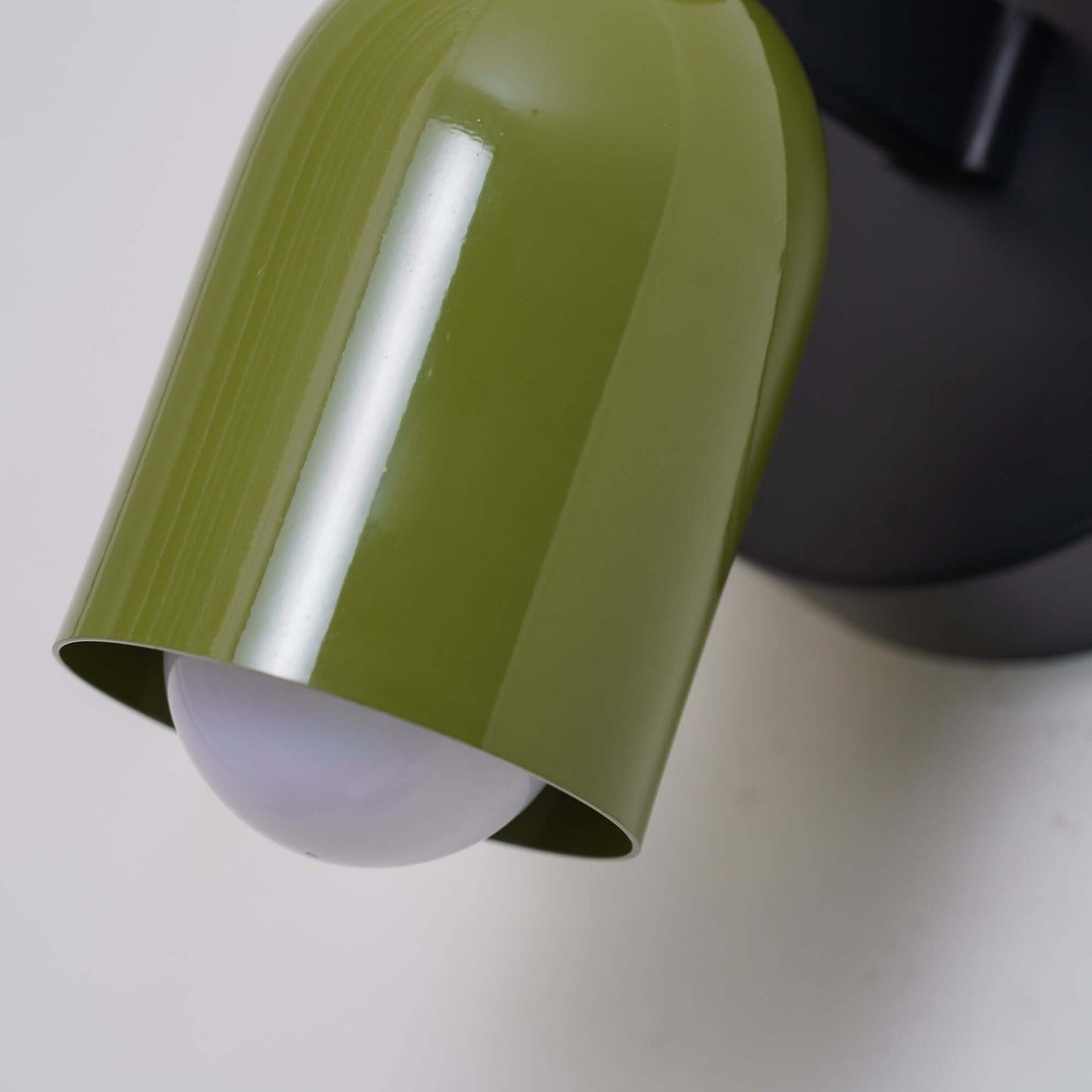 Dual Arm Brushed Steel Wall Lamp