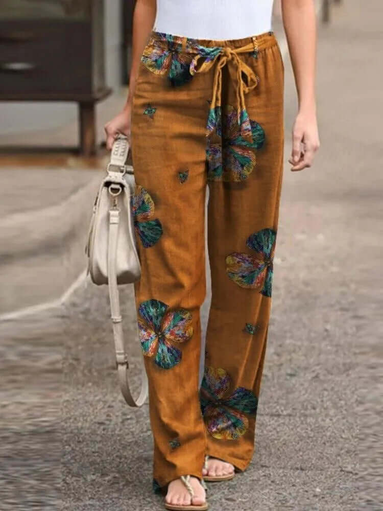 Ladies' Pretty Loose Fit Trousers