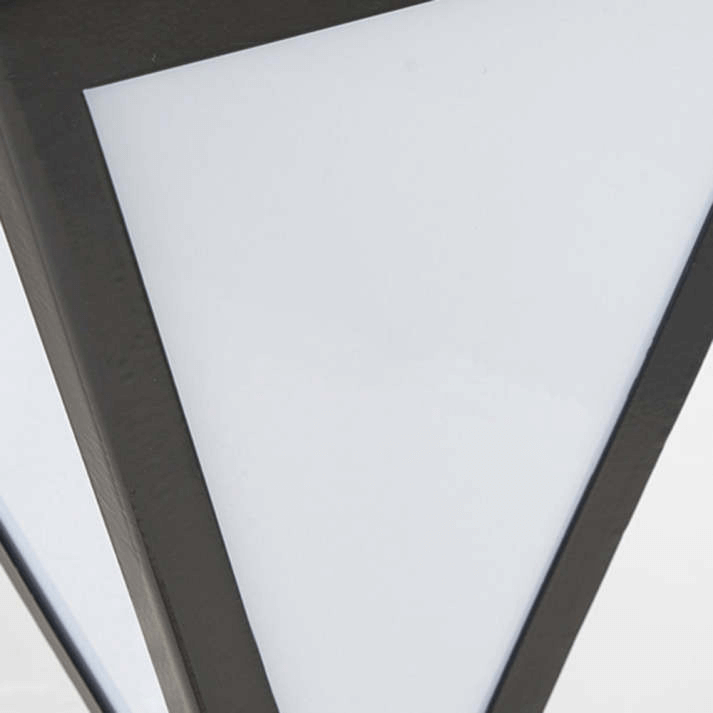 Outdoor Solar Powered Black Security Light