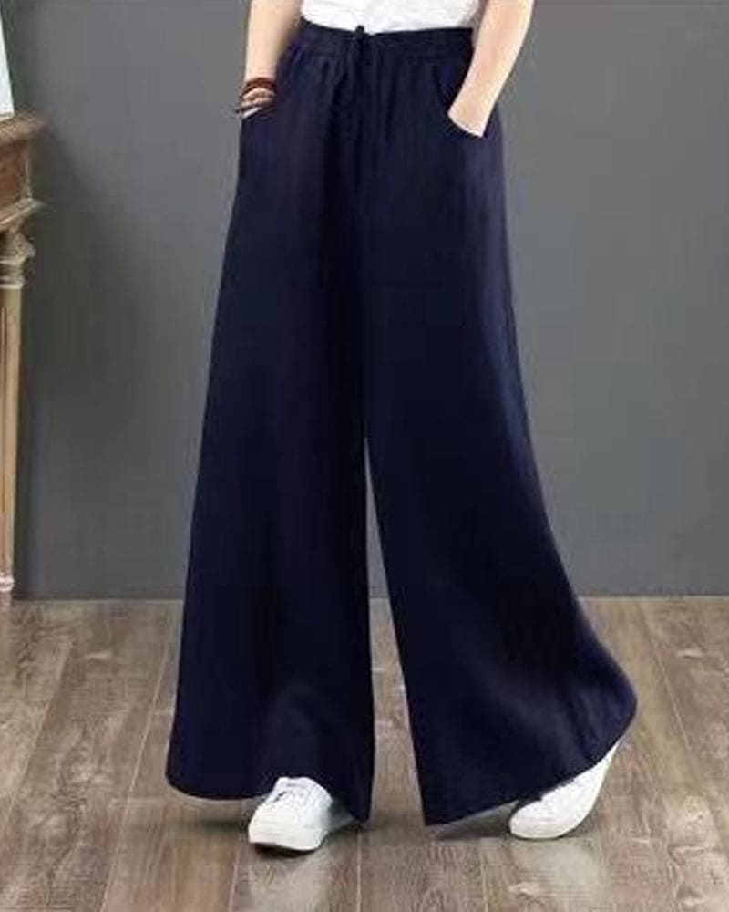 Comfortable Loose Fit Women's Drawstring Pants