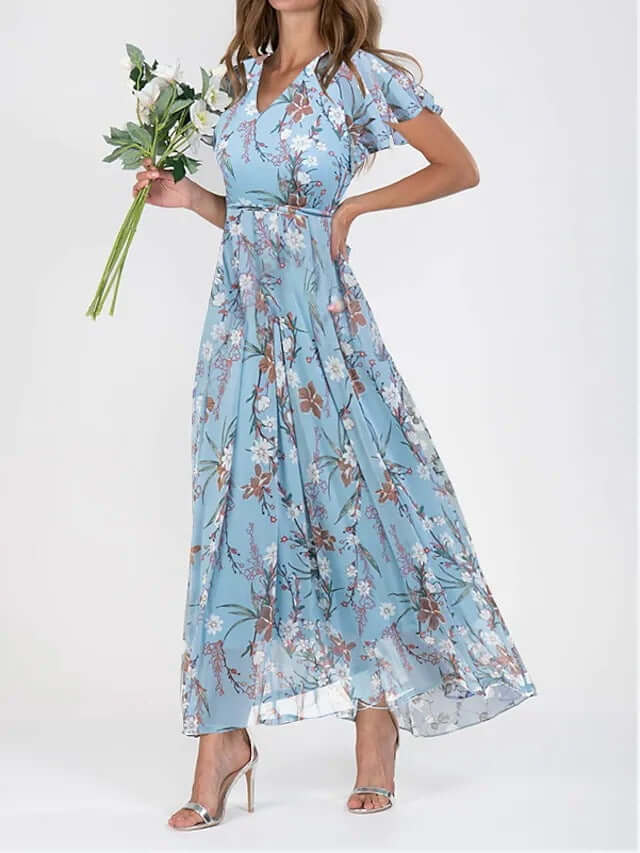 Chic Knee Length Party Dress