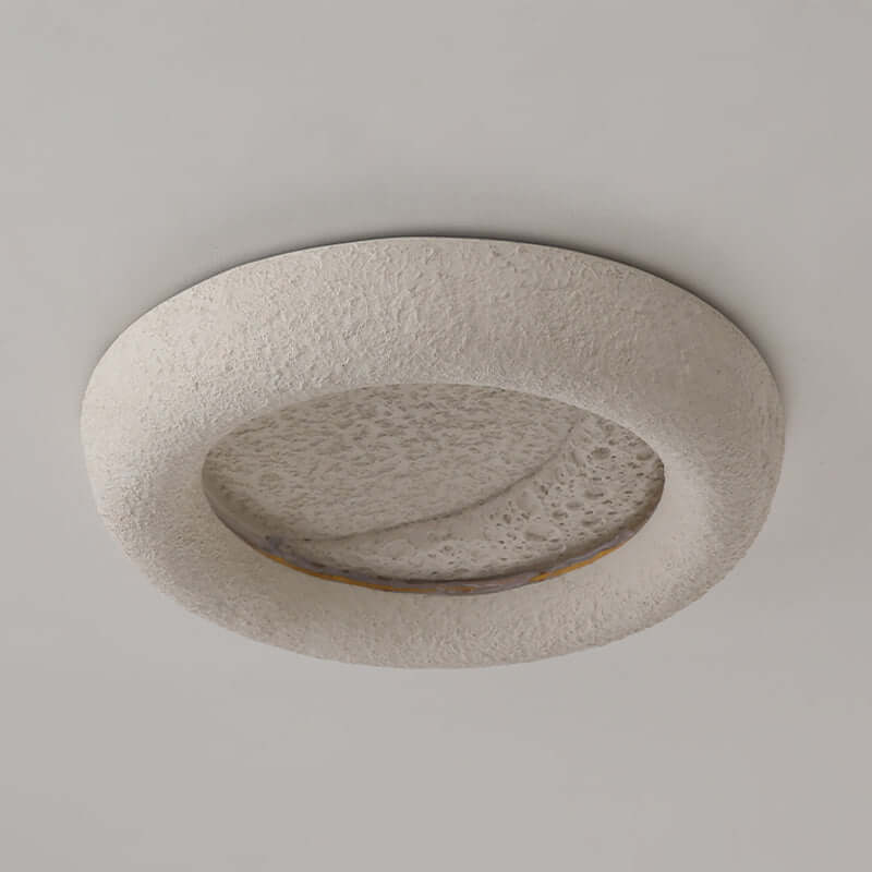 Contemporary Circular Plastic Wall Lamp
