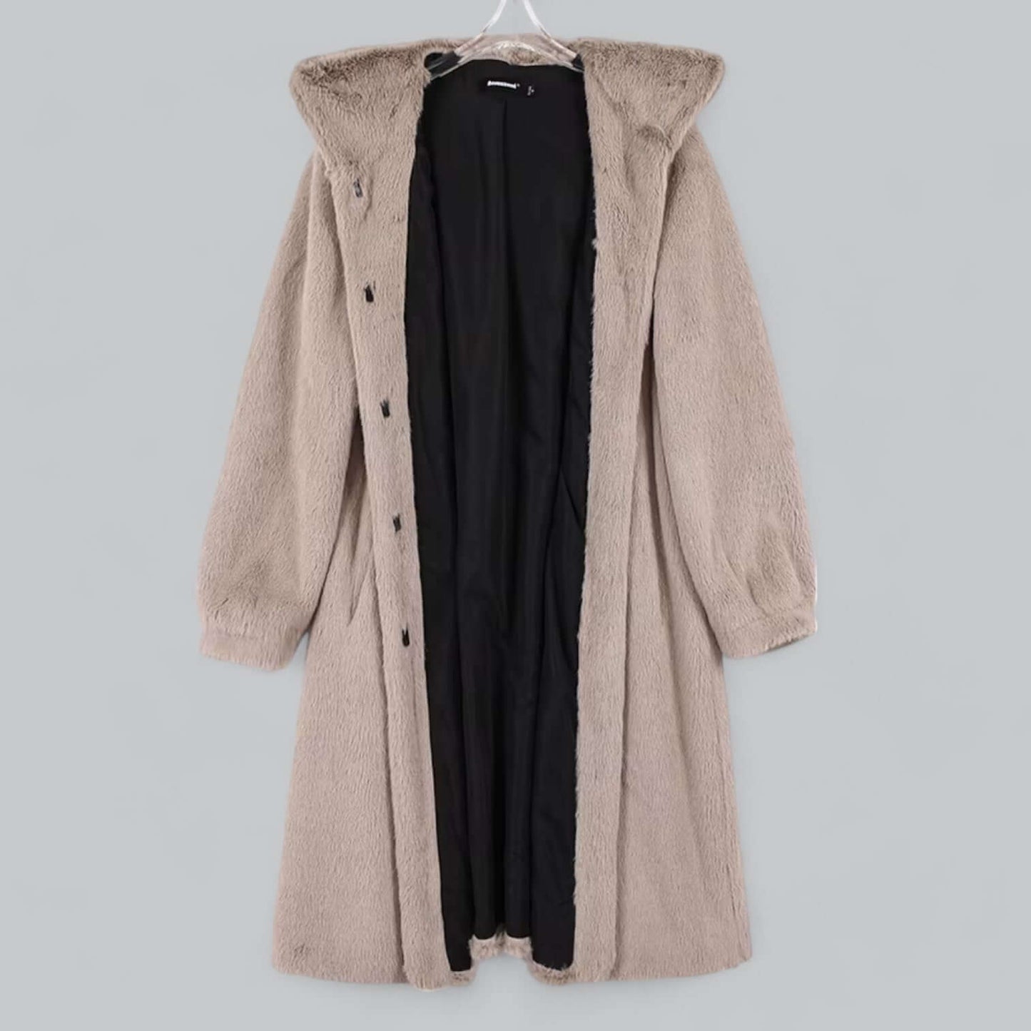 Warm Women's Faux Fur Parka Coat