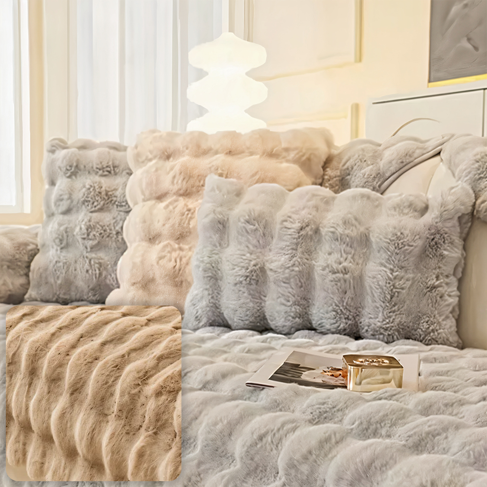 Soft Cushion Cover For Plush Home Sofa Decor