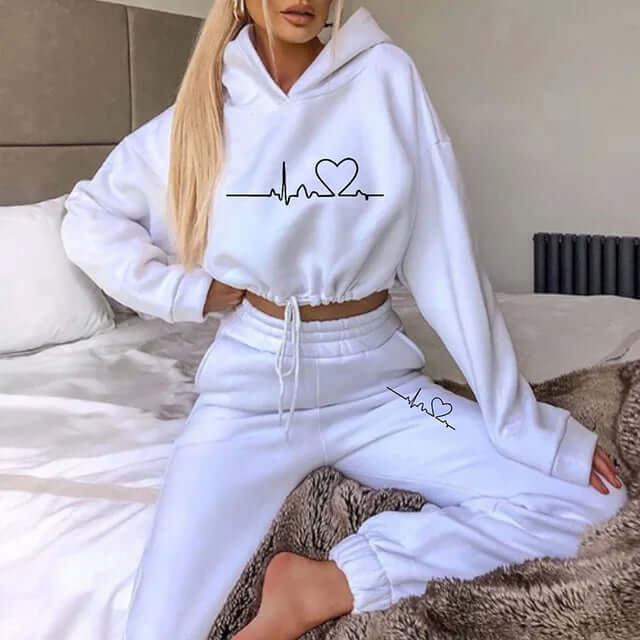 Ladies Fitness Tracksuit Set