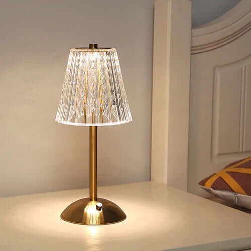 Sensory Led Glass Desk Lamp