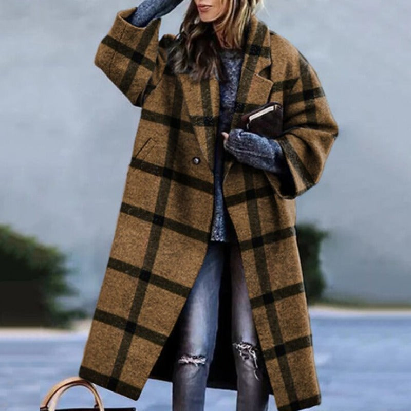 Classic Women's Oversized Trench Coat