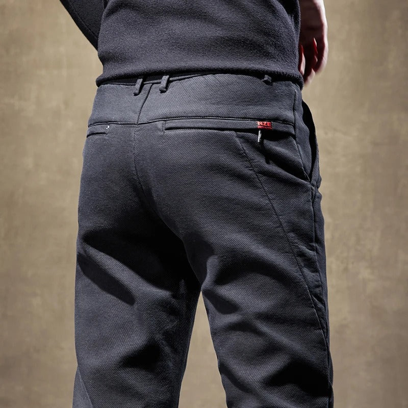 Comfortable Men's Relaxed Fit Pants with Pockets
