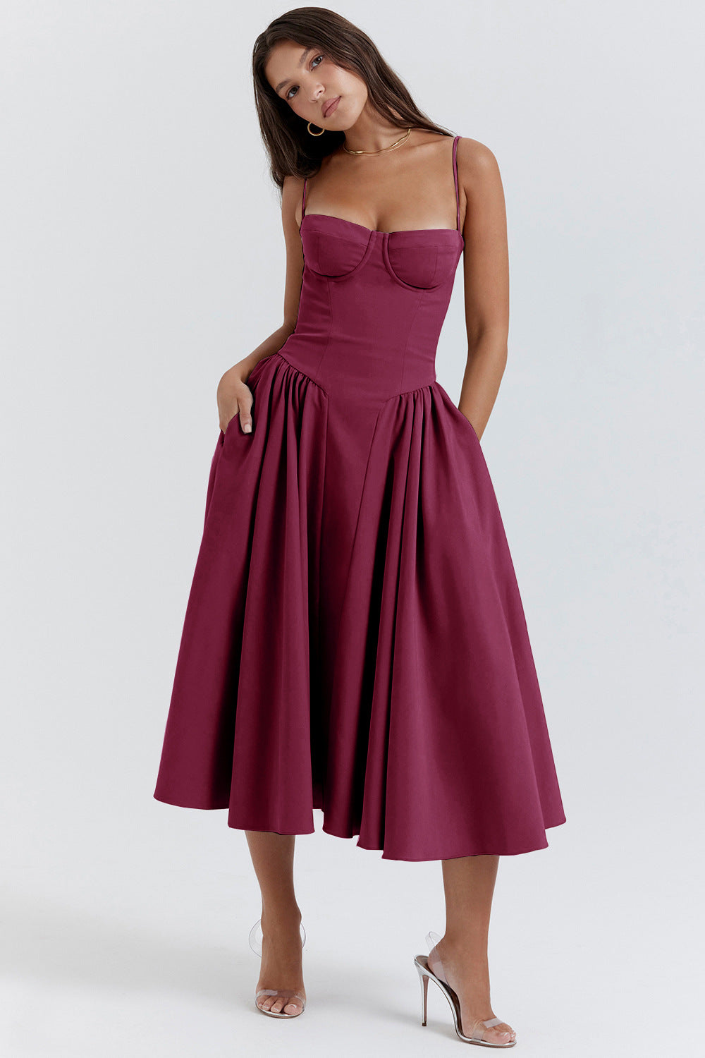 Chic Boho Maxi Tank Dress