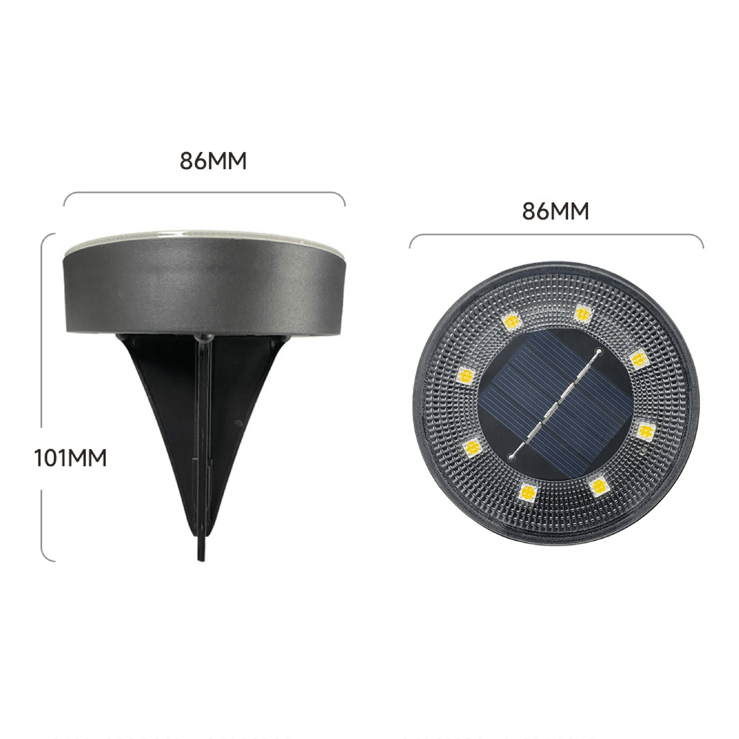 Bright Outdoor Solar Powered Yard Lights