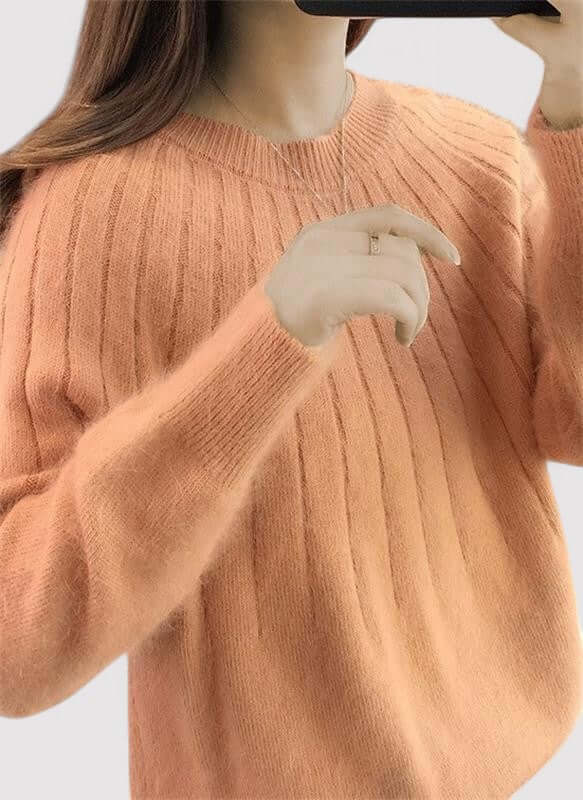 Soft Ladies Luxury Crew Sweater