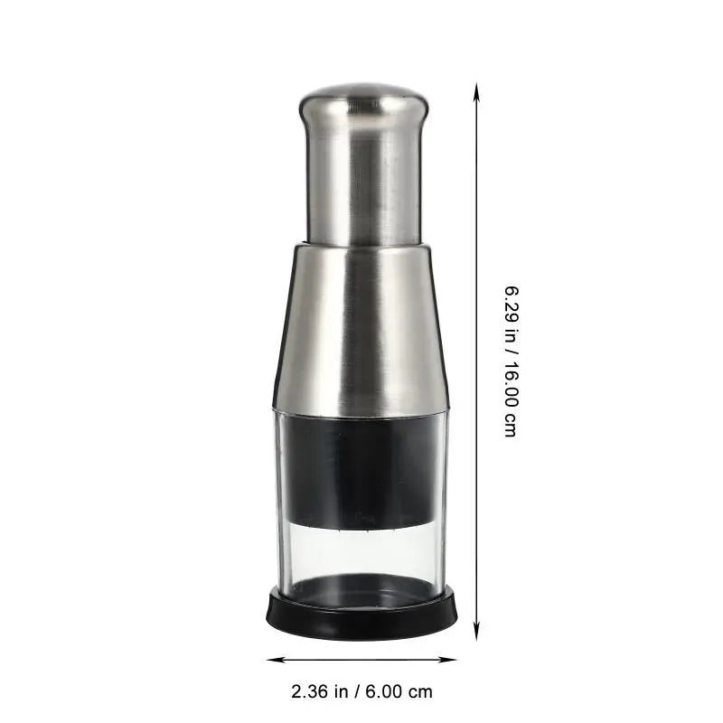 Easy Use Manual Veg Chopper Stainless Steel Cutter