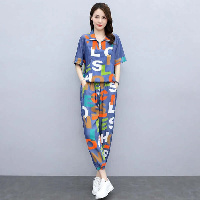 Relaxed Fit 2 Piece Outfit for Women