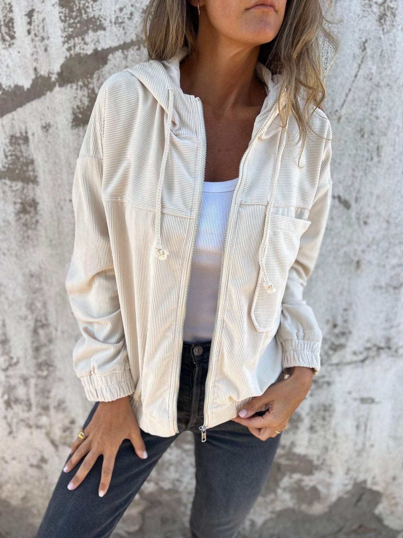 Variant image for Tova Cord Jacket – Soft Cord Fabric, Casual Style-33
