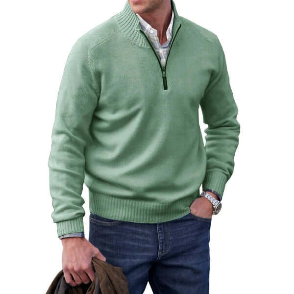 Luxury Soft Zip Up Sweater